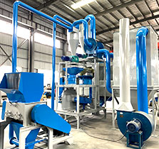 Máy tái chế nhựa nhôm