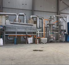 Máy tái chế pin lithium